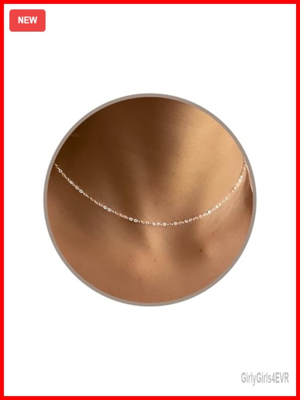 Dainty Minimalist Silver Chain Choker Necklace Adjustable 13-16 Inch